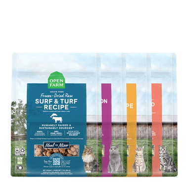 Freeze Dried Raw Variety Pack for Cats