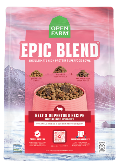 Epic Blend Beef & Superfood Dry Dog Food