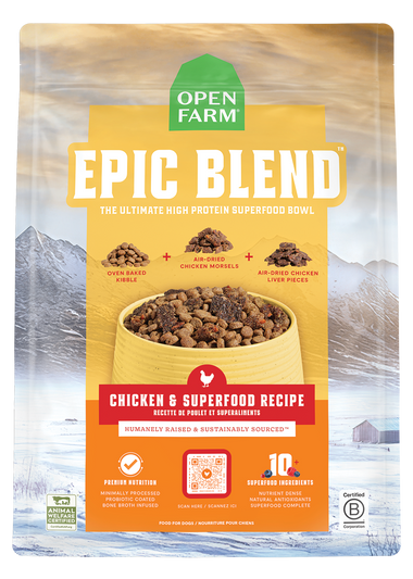 Epic Blend Chicken & Superfood Dry Dog Food