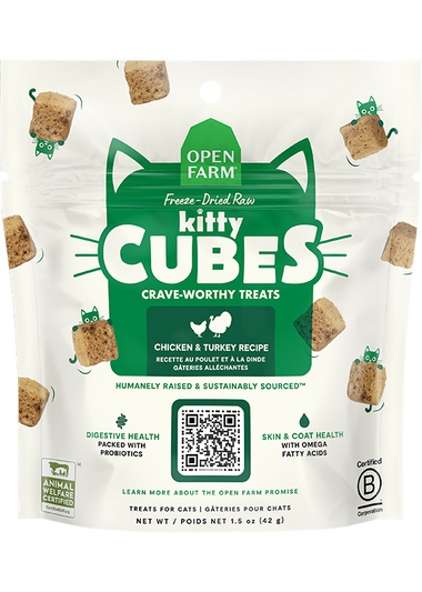 Chicken & Turkey Kitty Cube Treats