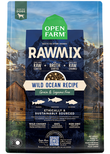 RawMix Wild Ocean Grain-Free Dog Kibble