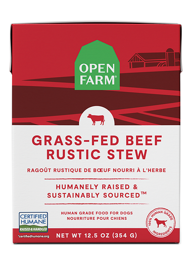 Grass-Fed Beef Rustic Stew Wet Dog Food
