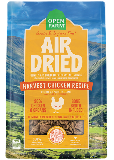 Harvest Chicken Air Dried Recipe for Dogs