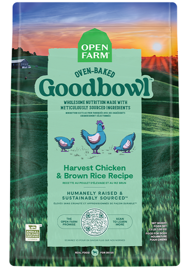 Goodbowl™ Harvest Chicken & Brown Rice Dog Kibble