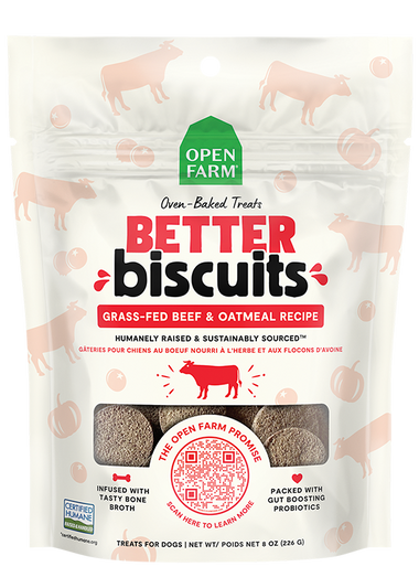 Better Biscuits Grass-Fed Beef & Oatmeal Treats
