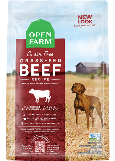 Grass-Fed Beef Grain-Free Dog Kibble