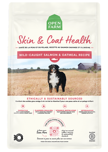 Salmon & Oatmeal Skin & Coat Health Dog Kibble